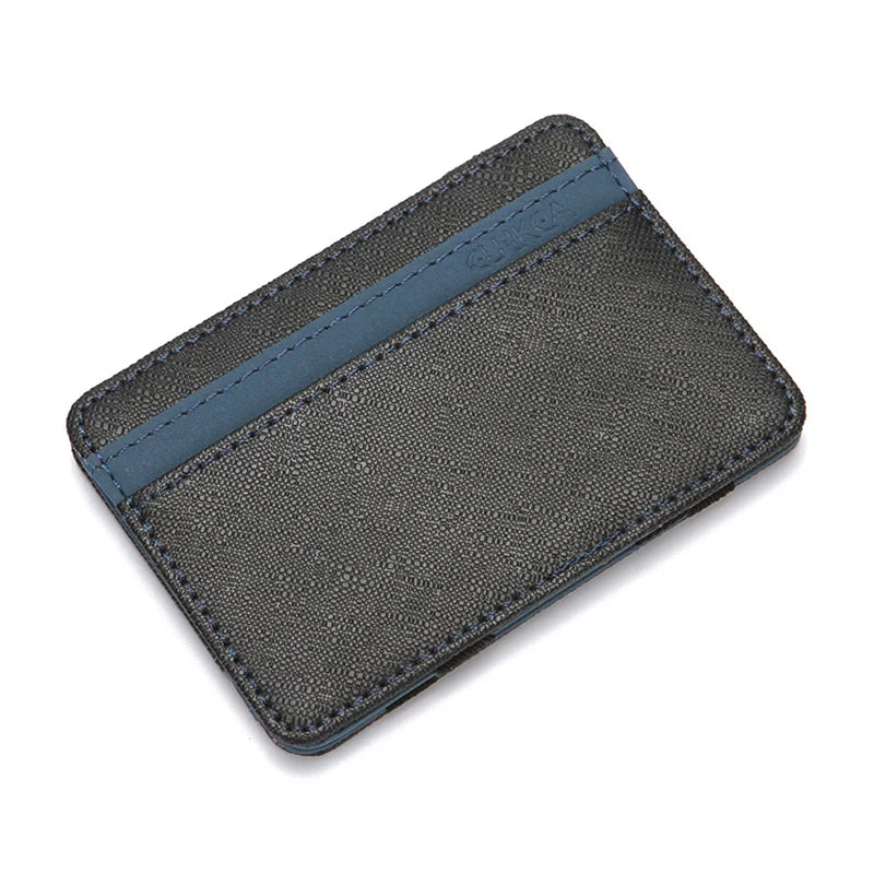 Ultra Slim Magic Wallet in PU Leather with Compact Card Holder