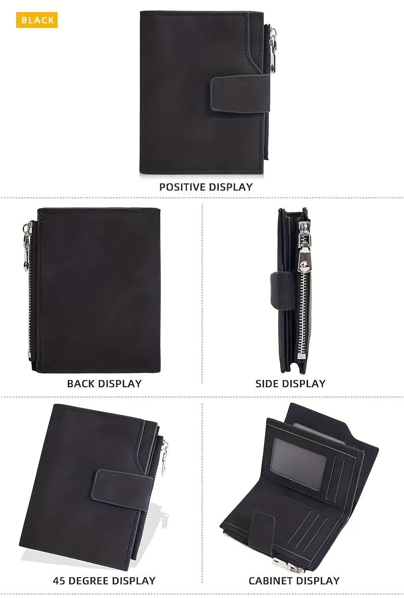 Mixed wallet with a nubuck feel, 78 g