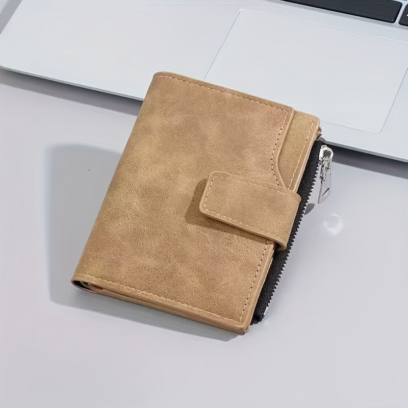 Mixed wallet with a nubuck feel, 78 g