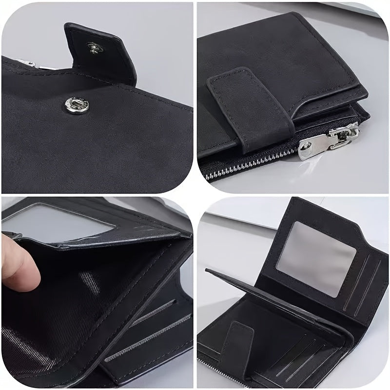 Mixed wallet with a nubuck feel, 78 g