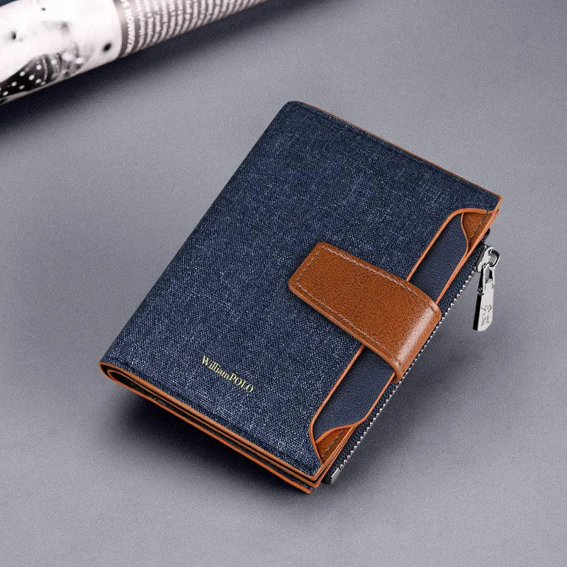 Canvas Wallet - Large Capacity and Multifunctional