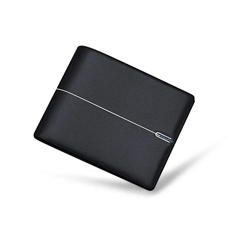 Soft Cowhide Leather Wallet - Elegant "England Style" and Ultra-Slim