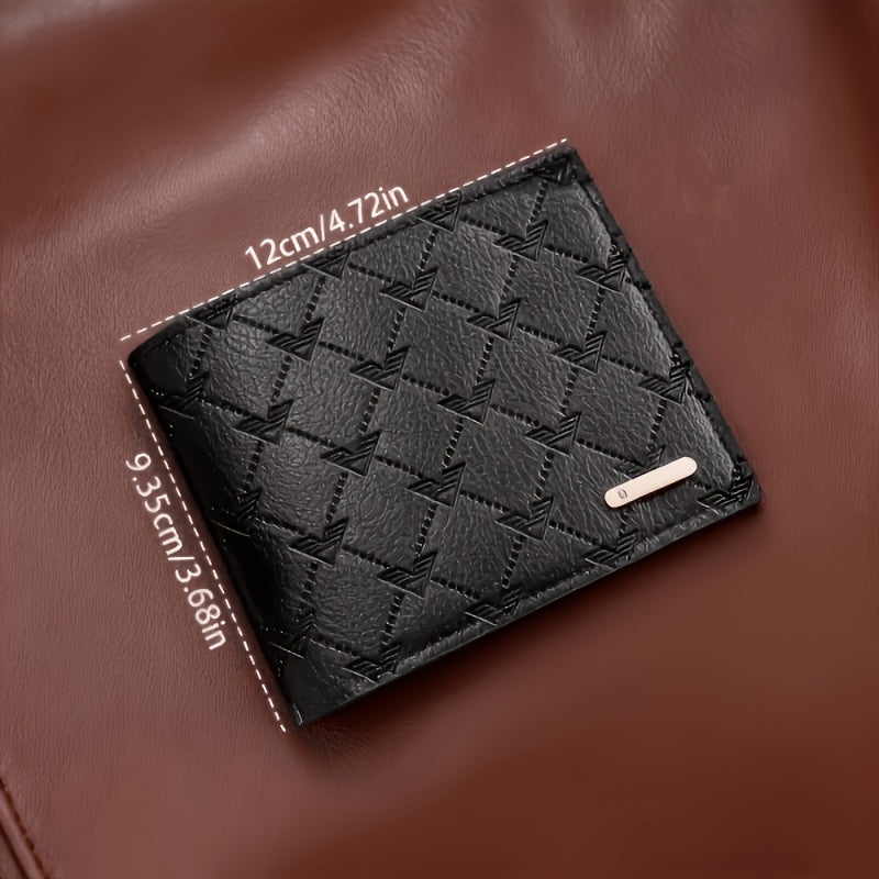 Men's Black Wallet, Ratchet Belt, and Braided Bracelet